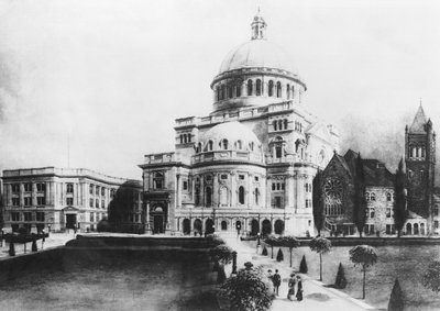 Die Erste Kirche Christi, Wissenschaftler in Boston von American Photographer